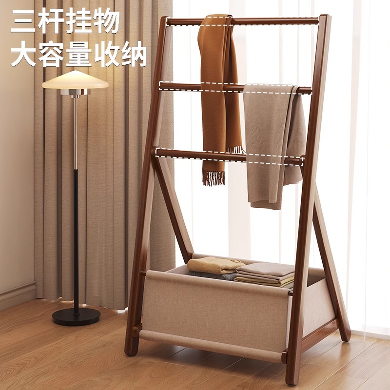 Floor-Standing Coat Rack, Bedroom Clothes Rack, Household Storage, Simple Modern Room, Bedside Clothes Storage Rack