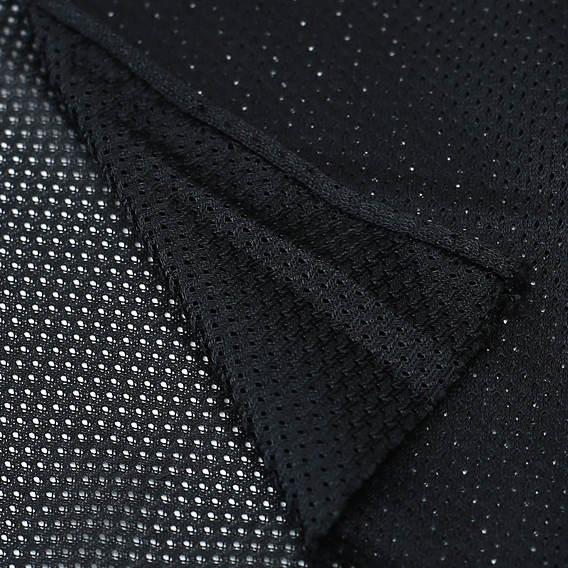 105克低弹满天星针网眼布涤纶经编针织网眼面料服装里布口袋布料