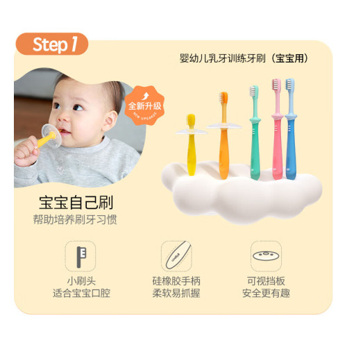Pigeon/Beibei Baby Toddler Training Toothbrush 80242/78580/78581/78582/78583
