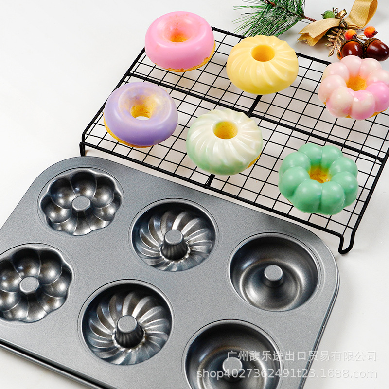 3 꽃 베이킹 트레이