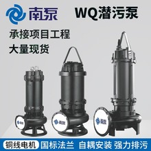 杭州南泵WQ潜污泵铸铁市政工程地下室潜水排污泵化粪池污水提升泵