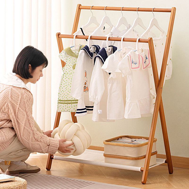 Lazy Person's Coat Rack, Floor-Standing Clothes Rack, Household Clothes Hanger, Simple Bedroom Multifunctional Storage, Easy Clothes Drying Rack, Wow