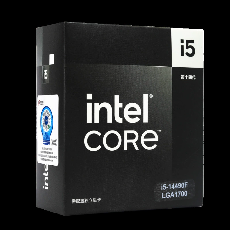 Intel Core i5-14490F 14-го поколения настольный компьютер, CPU, процессор, оригинальная коробка, совместим с Z790