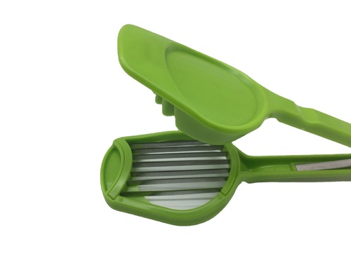 Kitchen tools stainless steel hand-held egg cutter strawberry cutter household garlic red dates mushroom fruit slicer