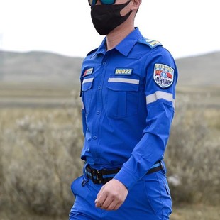 Longsen Kaihuo Cliff Outdoor Quick-dry Fire-fighting Work Clothes Emergency Breathable Rescue suit Emergency Factory Outlet