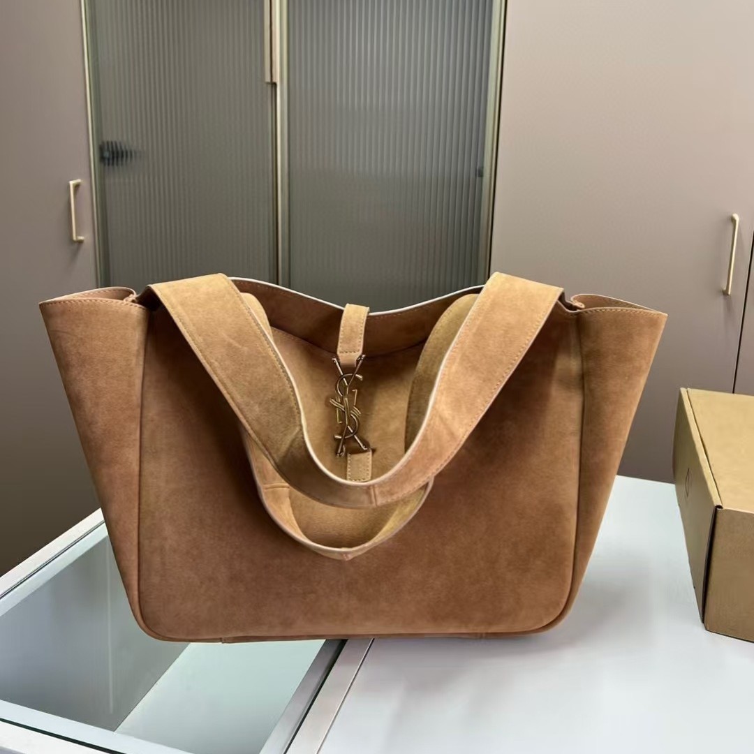 25y Autumn New Hobo Suede Genuine Leather Underarm Tote Bag Fashion Luxury Vintage Women's Bag Wholesale - Thumbnail 2