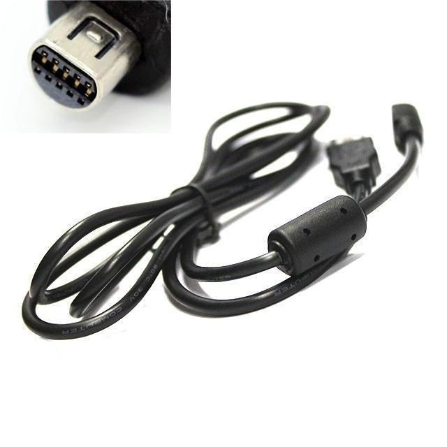 Para Sony 10P/pin semicircular cable de datos USB cámara Sony DV cable de la cámara 1.5CM