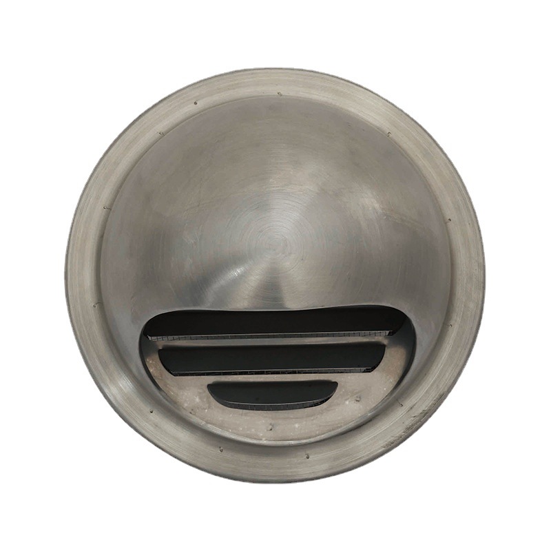 坚品厂家供应 中央空调出风口 不锈钢外气口 风帽 防雨防虫帽