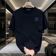 アメリカの新型ファッションブランドins純綿男性プリント半袖tシャツ夏のファッション