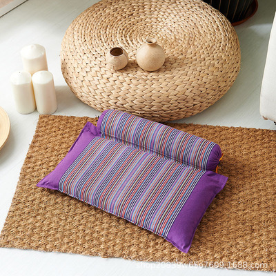 The old coarse cloth pillow combination Pillow core Pillow core One piece On behalf of