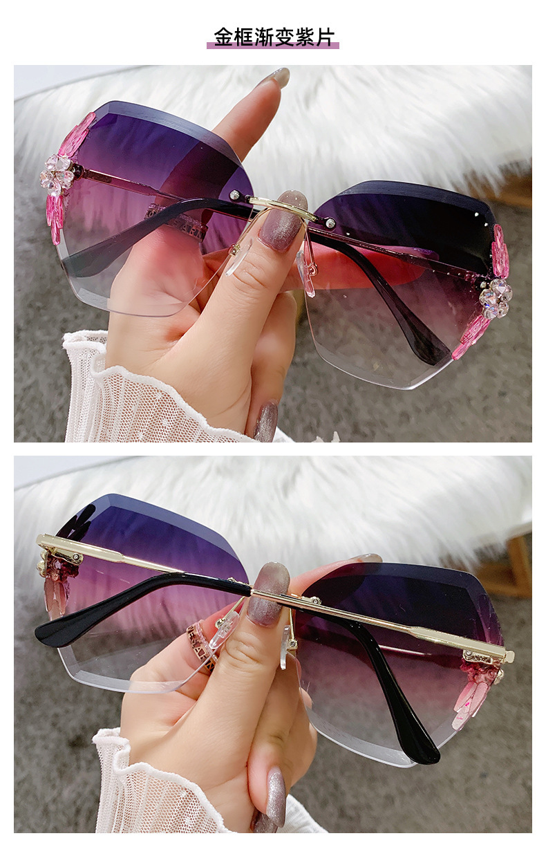 Title 6, Lunettes de soleil femme strass pour faire un g...