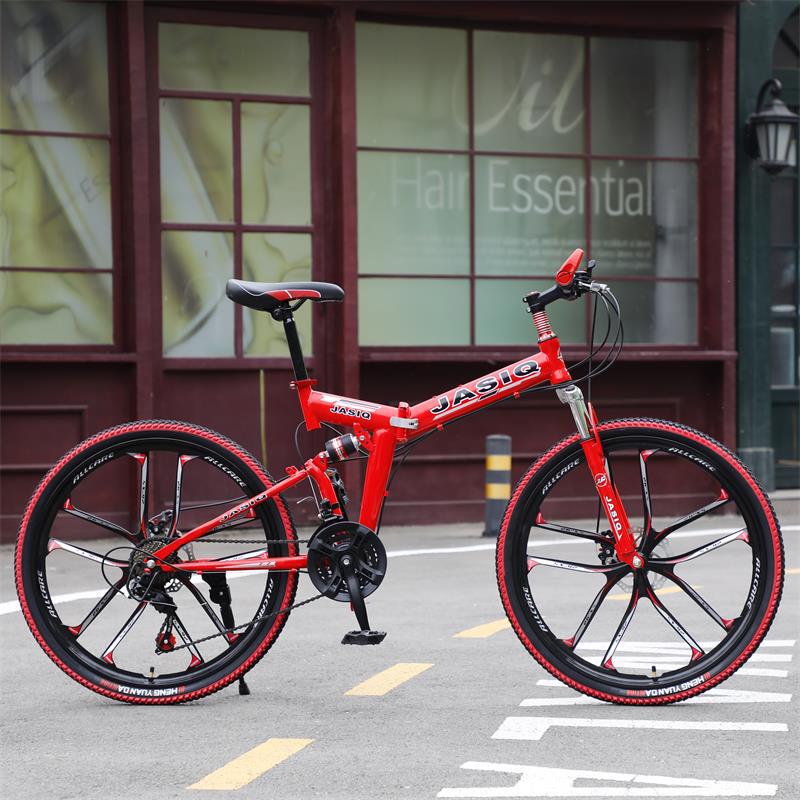 21 speed red ten knife wheel