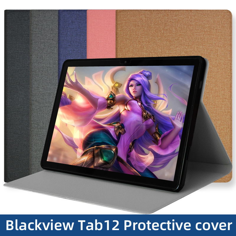 Suitable for Blackview Tab12 Tablet Protective Case 10.1inch Tab12Pro Stand All-Inclusive Leather Case