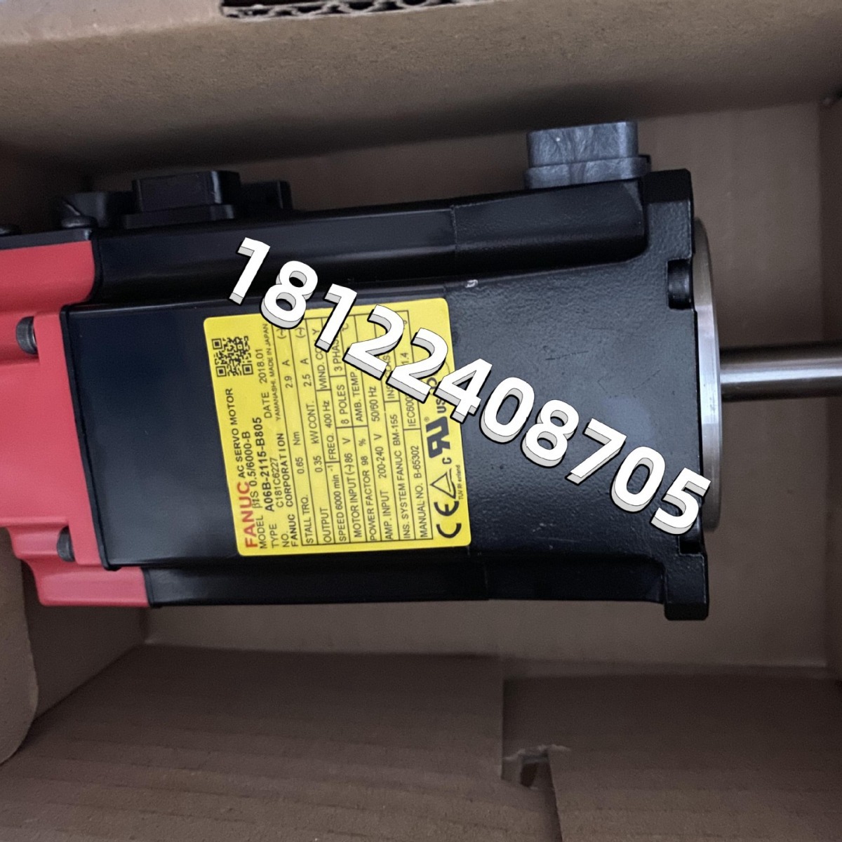 机器人A06B-2115-B805伺服电机拆机议价