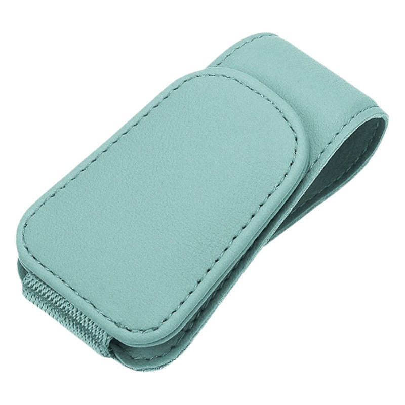 Brother M Cross-border Car Magnetic Glasses Clip Microfiber Car Glasses Clip Multifunctional Sun Visor Sunglasses Bill Clip
