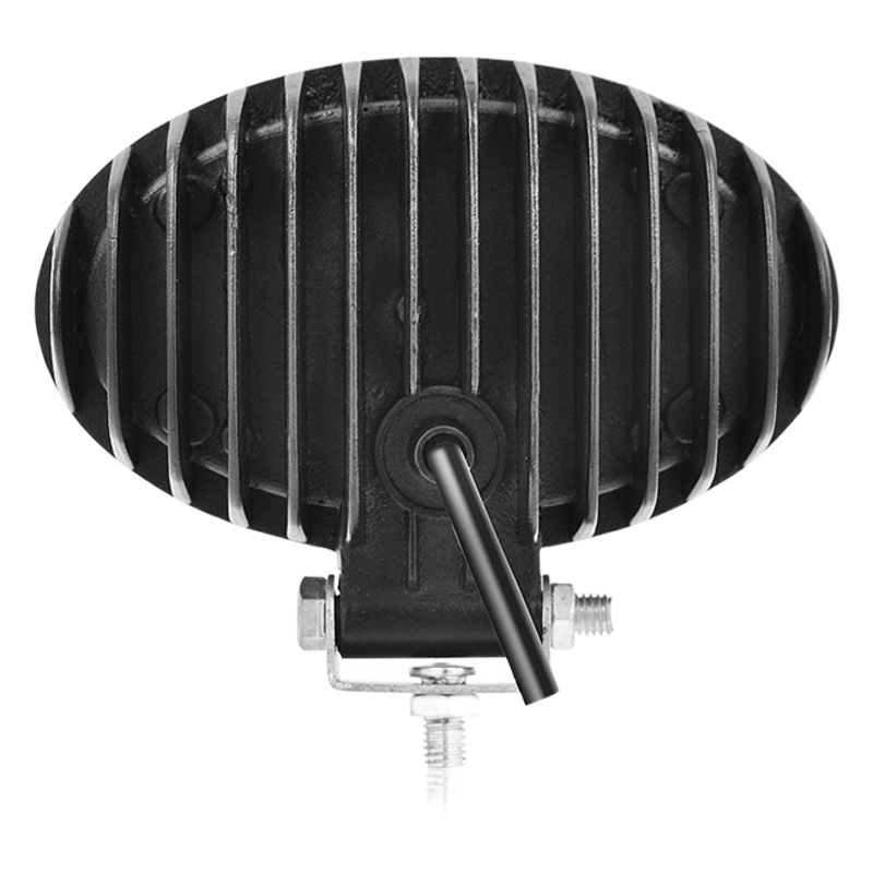 Coche LED luz de trabajo oval camión 24W faro delantero proyector excavadora ingeniería vehículo iluminación auxiliar