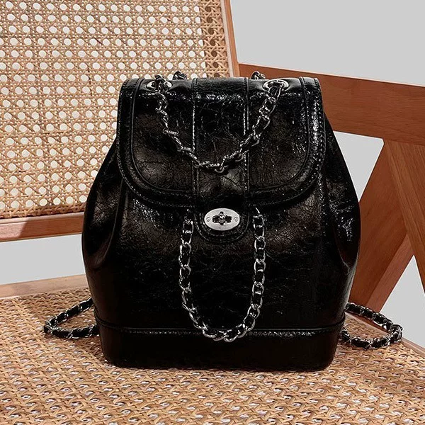 Миниатюрная сумка, рюкзак, плечевая сумка, кожаная дорожная сумка, стиль Chanel, Южная Корея