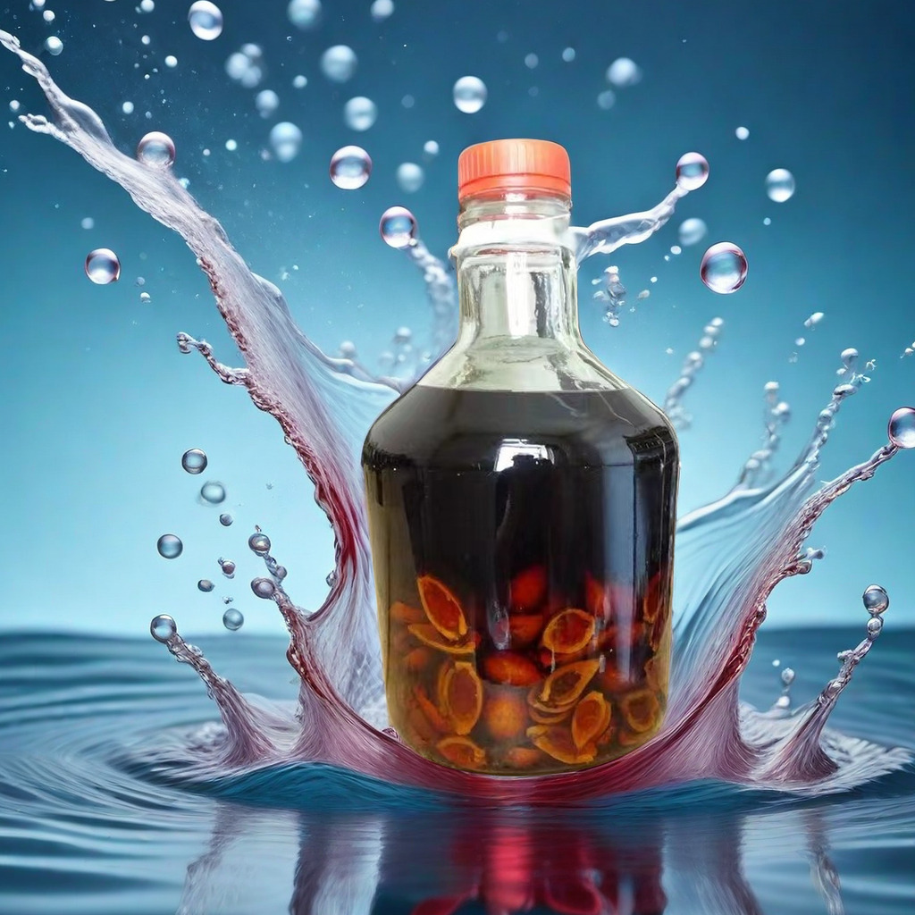 加厚玻璃透明玻璃泡酒瓶带手提泡酒坛子人参药酒瓶家用瓶酒瓶密封