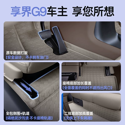 car floor mats, Xiangjie G9 | Modelə uyğun ayaqaltı
