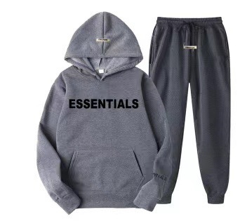 신의 두려움 FOG ESSENTIALS 새로운 더블 라인 스웨터 코트 트렌디 브랜드 레터 남성과 여성의 후드 티