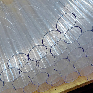 PC tube transparent round tube product packaging lighting accessories PC lampshade lamp tube high temperature resistant plastic tube free sample
