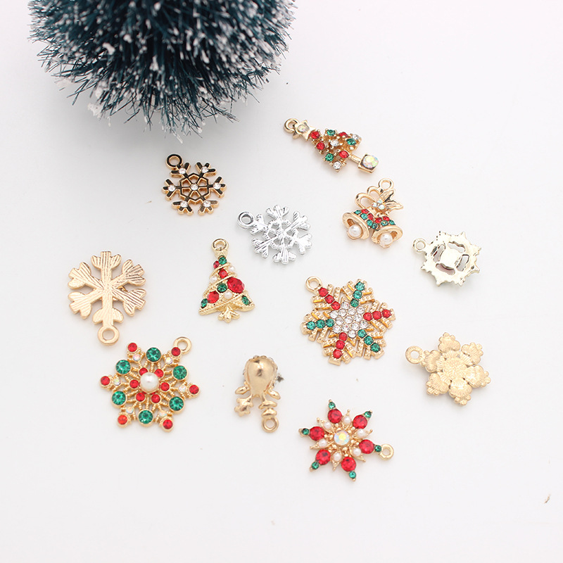 Snowflake Pattern Women's Gender 1 Piece Alloy Rhinestones Snowflake