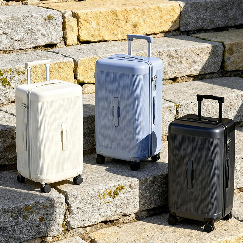 New Ykk Zipper Suitcase, Direct Sales from the Manufacturer, Double-Sealed Lining, Cup Holder, Lightweight Travel Suitcase, 24-Inch Trolley Case New Ykk Zipper Suitcase, Direct Sales from the Manufacturer, Double-Sealed Lining, Cup Holder, Lightweight Travel Suitcase, 24-Inch Trolley Case