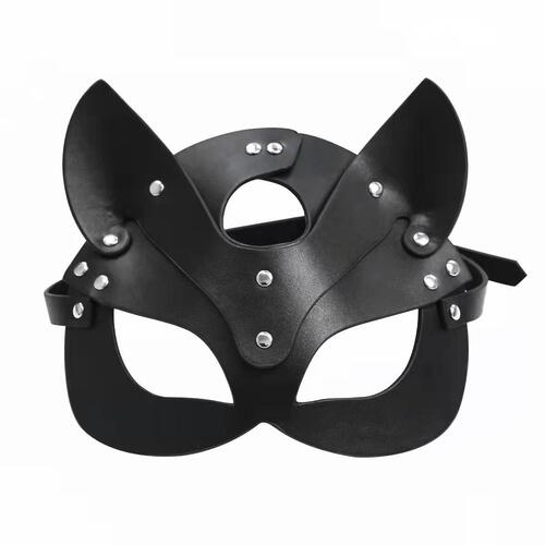 Hot Selling Female Sex Mask Leather Rabbit Cat Face Eye Mask Supplies Adult Fox Mask SM Sex Toys Dropshipping