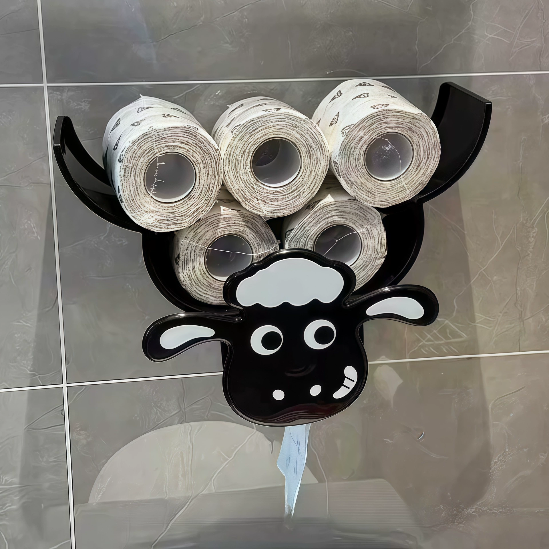 Коробка для туалетной бумаги для ванной комнаты, настенная коробка для ванной комнаты, гостиная, креативная перфорированная бумажная коробка для хранения дома