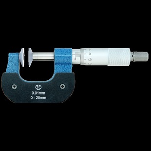 Green quantity factory public normal micrometer 0-25 straight butterfly disc head 250-21-000