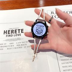 Applicable to Huawei GT3/GT2 watches with 42/46m Glory Magic metal bracelet model with drip gel glitter powder for women fashion