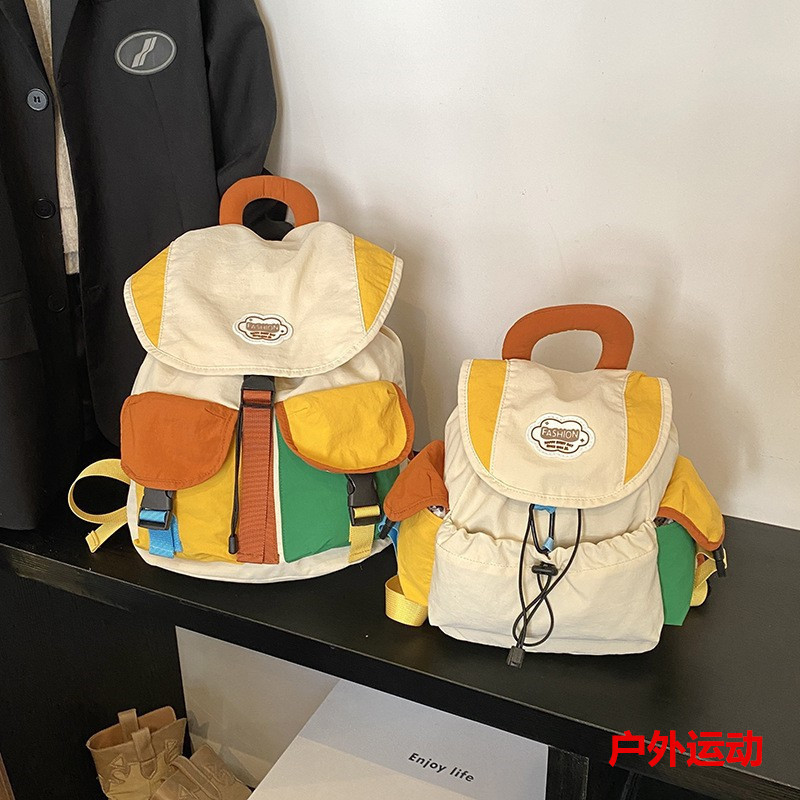 アウトドアレジャー親子バッグ、クールな男の子の登山キャンプバッグ、韓国風学生スクールバッグ、ハンサムな女の子のバックパック、トレンディ|undefined