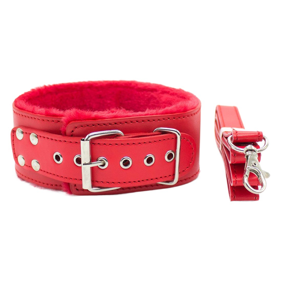 Juguetes sexuales, juguetes para adultos, collares de cuero y peluche, cierres para correas de perro, collares, ataduras de bondage