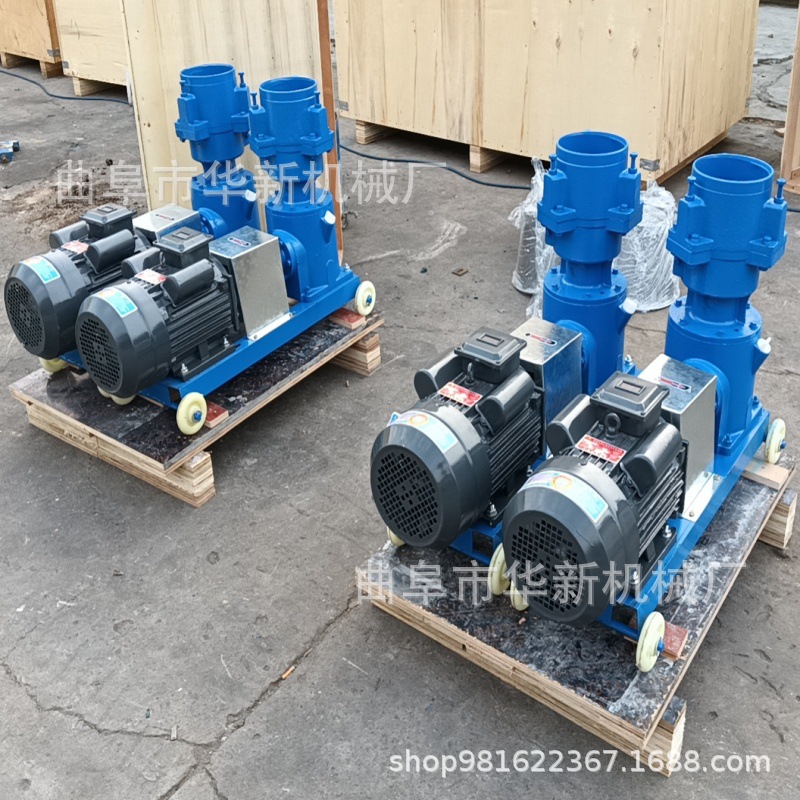 畜牧养殖饲料颗粒机 牛猪羊颗粒饲料机 家用小型平模饲料颗粒机