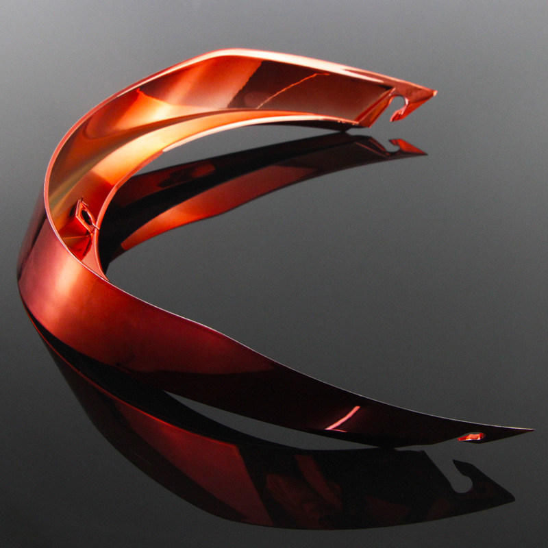 Motorcycle Helmet Gp Tail Fin Adapts to Gp/Corsa/Gpr Helmet Model Personalized Modified Large Tail Fin Helmet Accessories
