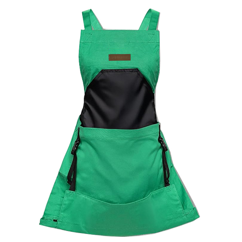 Transfronterizo Amazon Oxford Tela Delantal Bolsa de almacenamiento Orchard Picking Bolsillo grande Delantal de liberación rápida Ventas directas de fábrica