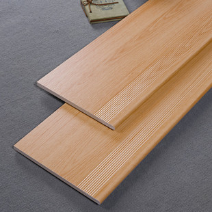 ✅ Thickened Stair Step Tiles Cream Style Wood Grain Tiles 300X1200 Imitation Solid Wood Steps Anti-Slip Floor