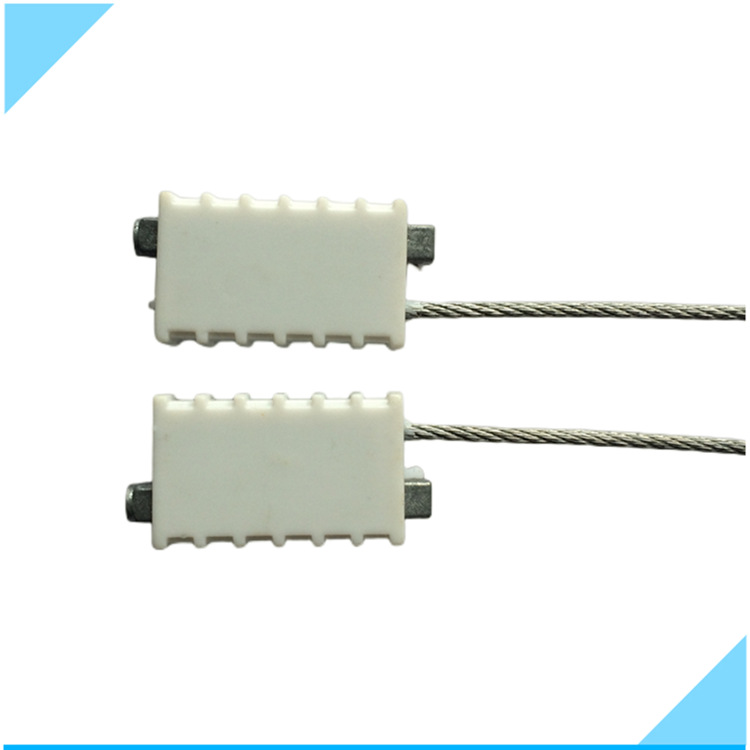 锌合金钢丝封条DHL物流车封签UPS快递铅封化工油桶一次性施封锁扣