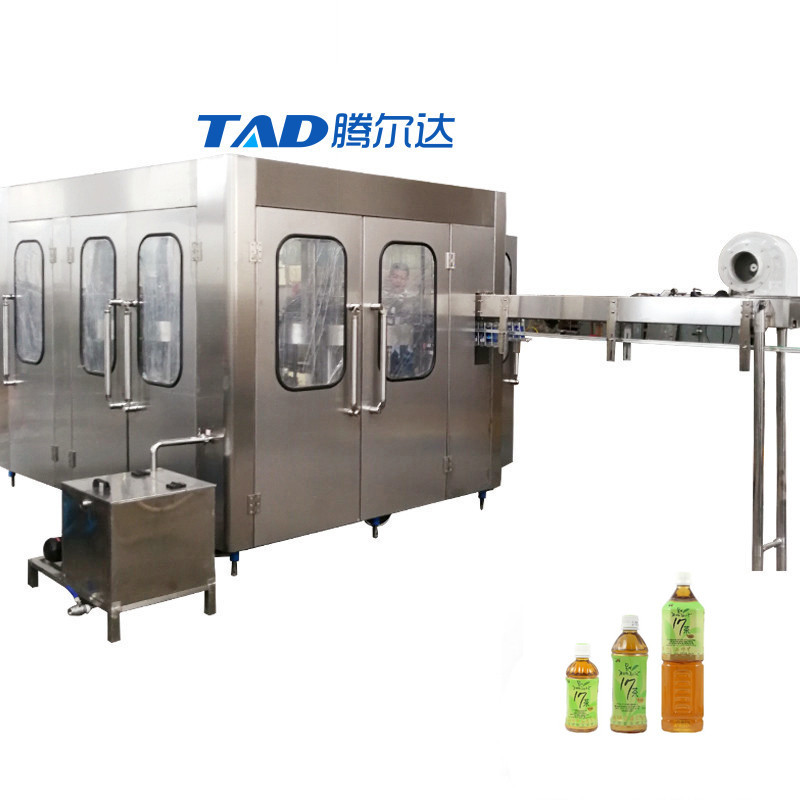 绿茶红茶不锈钢三合一饮料灌装生产线