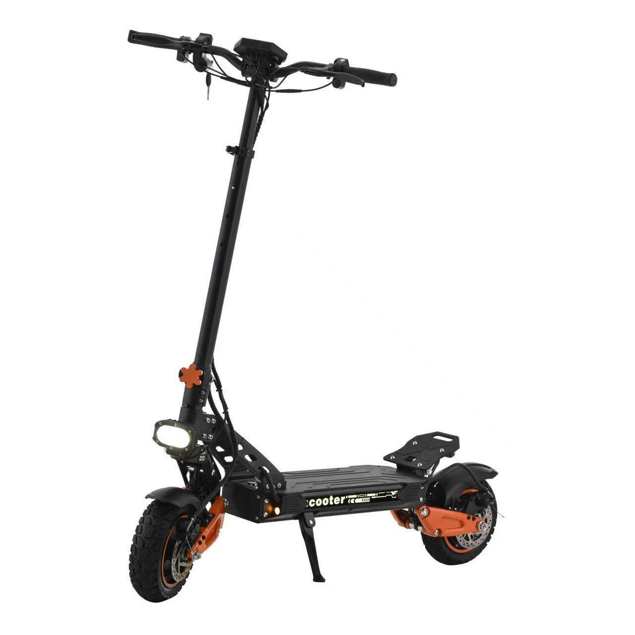 New Cross-Border 11inch Off-Road Electric Scooter with Lithium Battery, Foldable Electric Vehicle for Driving and Commuting, Two-Wheeled Electric Bike