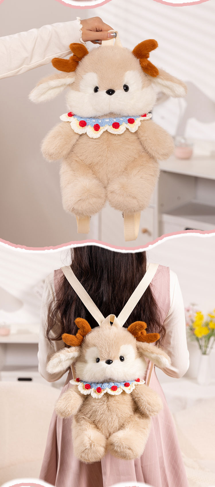 26g Weight Zipper Closure Type Double Shoulder Straps Strap Type Functional Backpack Bags Type Daily Occasion PP cotton Material Kids Backpack Backpack Animal Pattern All Seasons Season Kid'S Gender Cute Style Oval Shape Animal Daily Kids Backpack Functional Backpack