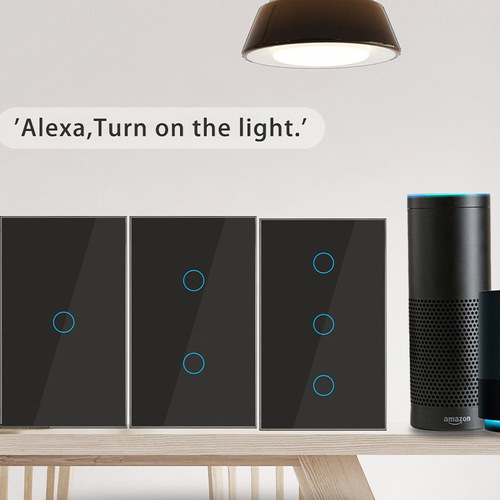 Eweilian WiFi Smart Switch 1/2/3/4-Channel Zero-Lead Fire Line, Single Zero-Lead Fire General Model Supporting Bluetooth Remote Control