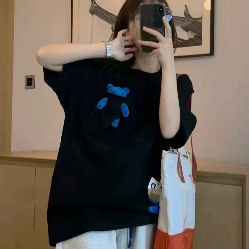 Футболка с короткими рукавами для повседневных мужчин и женщин