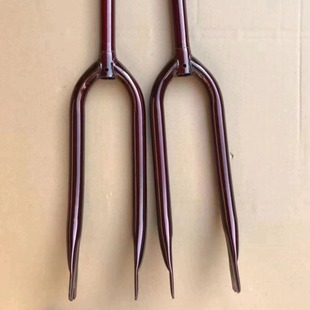Tricycle front fork 17 length thickened 24 inch front fork red blue front wheel front fork accessories