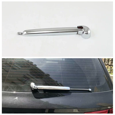 Q7 Exterior Modification Suitable for: Şüşə kənarı xromları/moldingləri - electroplating-rear-wiper3