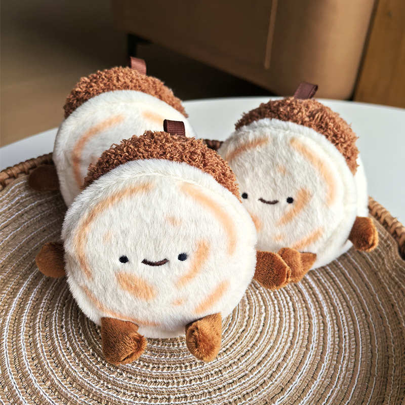 創意ネットの赤い肉の饅頭のぬいぐるみのペンダントの大きい餅の公の子の包みは鍵を掛けて人形の人形を掛けます。|undefined