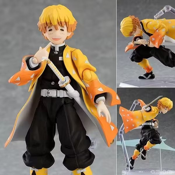 鬼滅figma豆かまど門炭治郎我妻善逸炎柱可動フィギュア卸売り|undefined