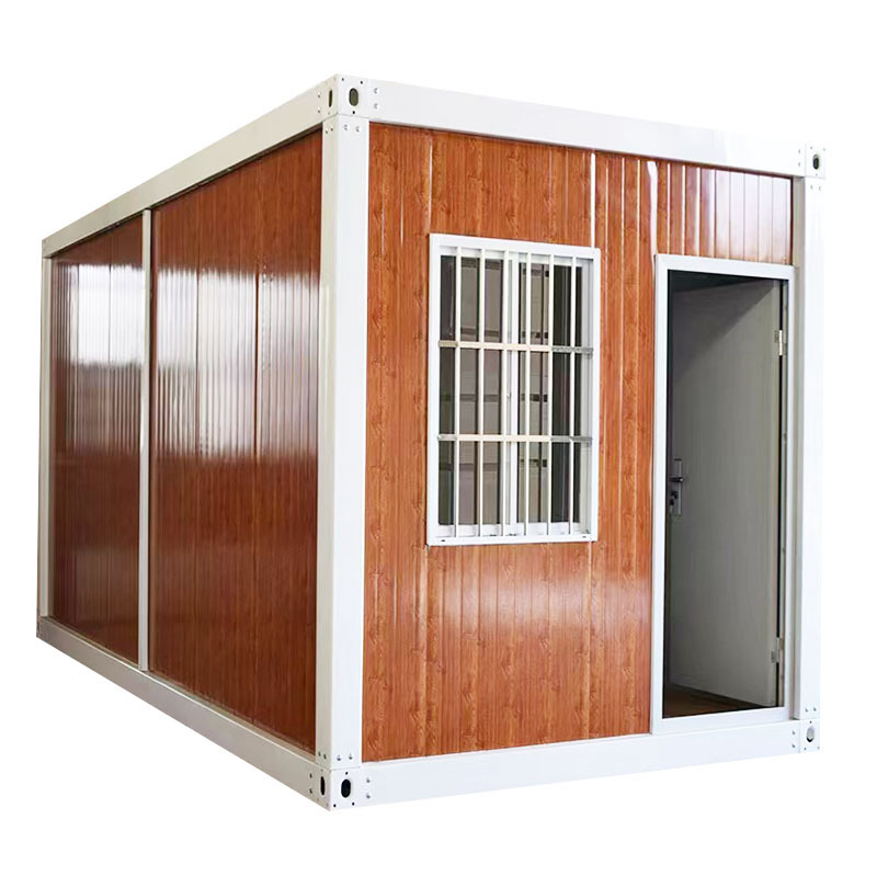 Exportación desmontable con ducha inodoro contenedor casa móvil dormitorio residencial sitio de construcción grueso fabricante de casa de contenedores