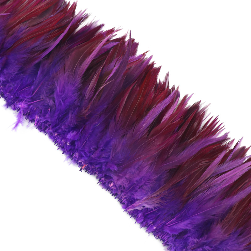 Feather wholesale 5-6-inch red-pointed feather clothing clothing…