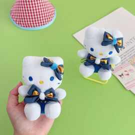 kt猫正品三丽鸥hellokitty毛绒挂件公仔可爱星河纱裙凯蒂猫钥匙扣